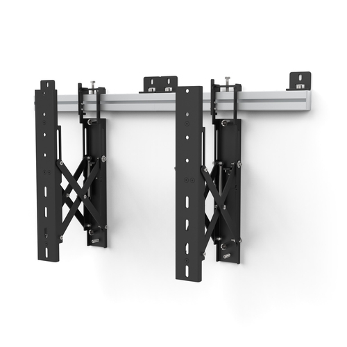 SMS PW010020 Wall Mount for Flat Panel Display - Black, Aluminium - 94 cm to 116.8 cm (46") Screen Support - 40 kg Load Ca