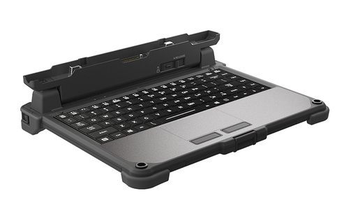 Getac Robust Tastatur - Dock Konnektivität - Pogo Pin Schnittstelle - LED - TouchPad - Englisch (US) - 88 Taste(n) - Tablet