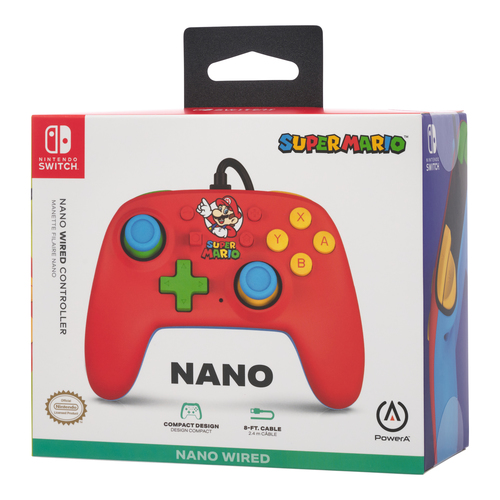 PowerA NSGP0123-01. Device type: Gamepad, Gaming platforms supported: Nintendo Switch, Gaming control technology: Analogue