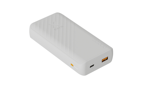 Xtorm 15W FastCharge Go2 Powerbank 20.000 - Ash White. Battery capacity: 20000 mAh, Battery technology: Lithium Polymer (L