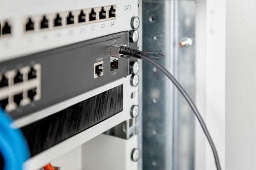 DIGITUS Professional 2 m Zweiadrig Netzwerkkabel für Netzwerkgerät - 1 - Zweiter Anschluss: 1 x SFP+ Network - Male - 10,5