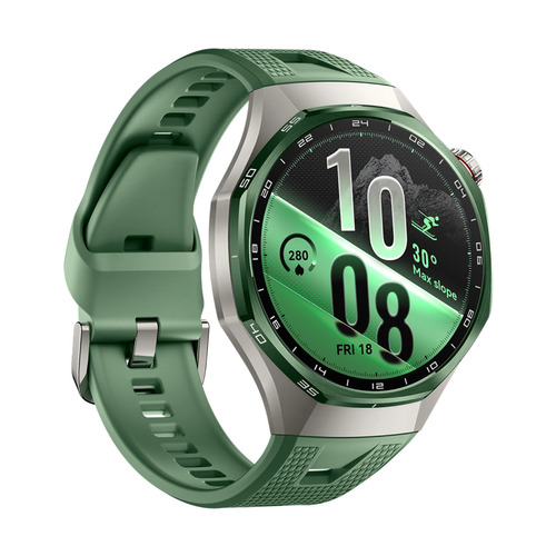Huawei WATCH GT 7 Pro Smartwatch - Grün Band Color - Titanlegierung Gehäusematerial - Fluorelastomer Band Material - Besch