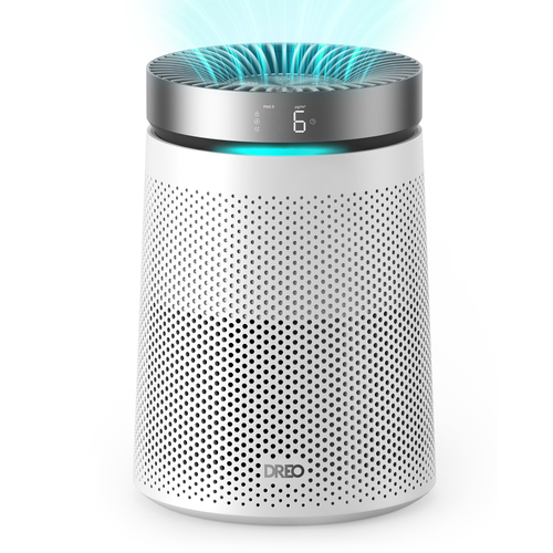 Dreo Air Purifier Macro AP606 – Purificazione HEPA a 3 Stadi con Sensore PM2.5 ad Alta Precisione – Copertura fino a 70,4 