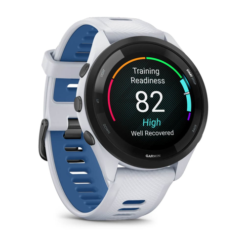 Garmin Forerunner 265. Display diagonal: 3.3 cm (1.3"), Display technology: AMOLED, Display resolution: 416 x 416 pixels, 