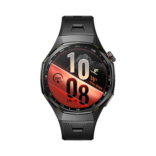 Huawei WATCH GT 7 Pro Smartwatch - Schwarz Band Color - Titanlegierung Gehäusematerial - Fluorelastomer Band Material - Be