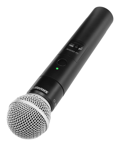 Shure MXW2X/SM86. Form factor: Handheld transmitter, Security algorithms: 256-bit AES, Product colour: Black. Battery type