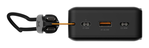 Xtorm XNG201W35. Battery capacity: 20000 mAh, Battery technology: Lithium Polymer (LiPo). Fast charging technology: Power 