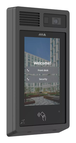 AXIS I8307-VE 17,8 cm (7 Zoll) Funkstation mit Monitor (Zweitmonitor) - TAA-konform - Touchscreen IPS - 8 Megapixel - CMOS