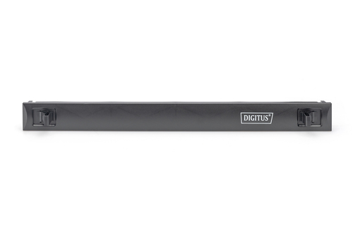Digitus Snap-in blind cover for 482.6 mm (19") network and server enclosures. Housing material: ABS synthetics, Product co
