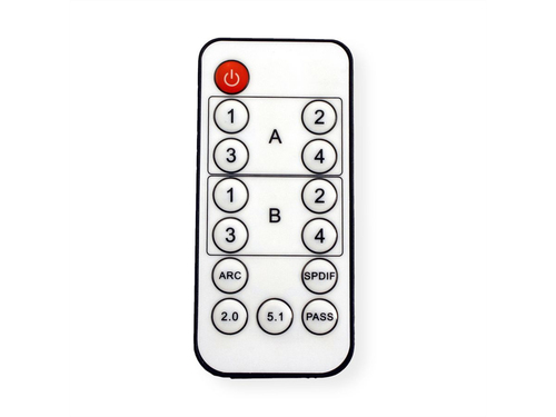 Roline Audio/Video-Schalter - Kabel - 3840 x 2160 - 4K, 4K UHD - 2160p - Blu-ray Player, Satellitenempfänger, Spielkonsole