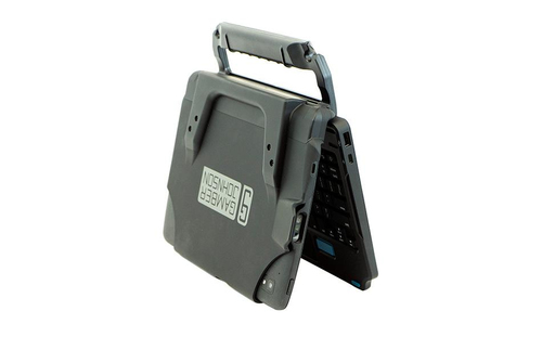 Gamber-Johnson Keyboard - Docking Connectivity - Pogo Pin Interface - TouchPad - English (UK) - Industrial Silicon Rubber 