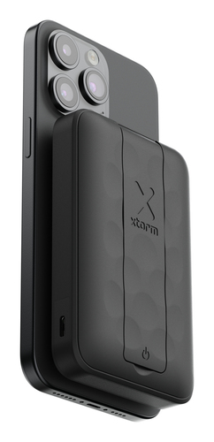 Xtorm Magnetic Wireless Powerbank - 10.000mAh - Midnight Black. Battery capacity: 10000 mAh, Battery technology: Lithium P