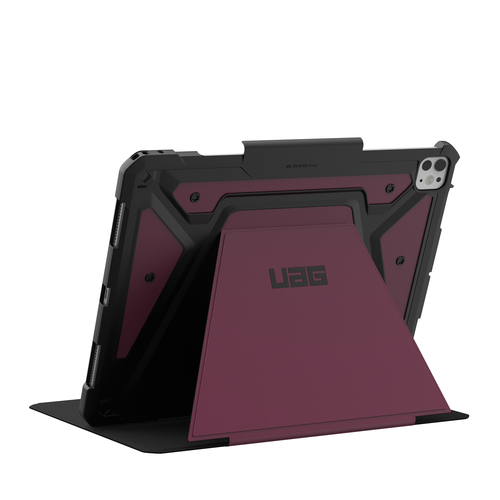 Urban Armor Gear Metropolis SE Robust Tasche (Folie) für 33 cm (13 Zoll) Apple iPad Pro - Bordeaux - Polyurethan Außenmate