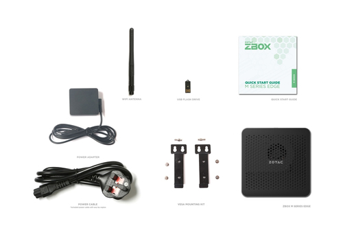 Zotac ZBOX edge MI648 Barebone-System - Mini-PC - Core i5 13. Gen. i5-1340P 1,90 GHz Dodeca-Core - Intel Chip - 64 GB DDR5