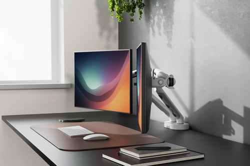 Digitus Dual design monitor mount, 2x 35", 2x 10 kg. Mounting: Clamp, Maximum weight capacity: 20 kg, Maximum screen size: