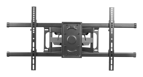 Napofix 276 LED / LCD de montaje en pared 37 a 80 pulgadas, basculantes, giratorios, 4 brazos, Negro. Maximum weight capac