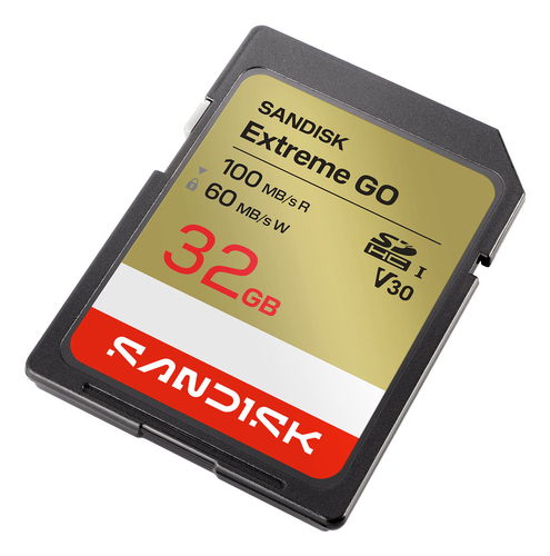 SanDisk 32 GB Class 10/UHS-I (U3) V30 SDHC