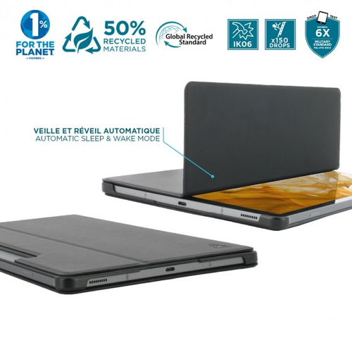 Mobilis 068016. Tipo de mala: Fólio, Compatibilidade da marca: Samsung, Compatibilidade: Galaxy Tab S10+ / Galaxy Tab S9 F