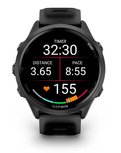 Garmin Forerunner 570 Smartwatch - 47 mm Case Height - Nero Colore della struttura - Alluminio Materiale della struttura -