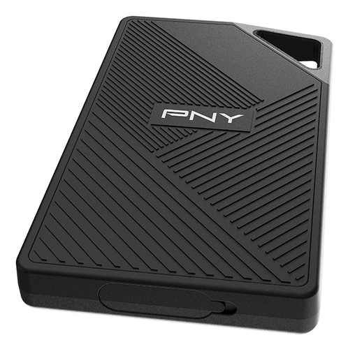 PNY Tragbar Robust Solid State-Laufwerk - Extern - 2 TB - Smartphone, Tablet, Notebook, Desktop-PC, Spielkonsole Unterstüt