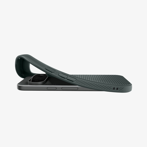 Spigen Liquid Air Case for Google Pixel 11 Smartphone - Abyss Green - Wireless Charging Compatible