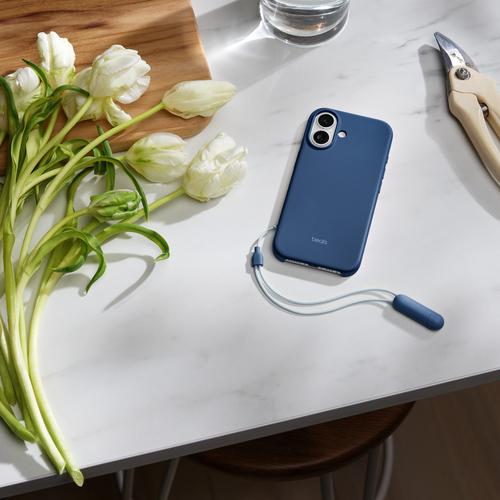 Beats by Dr. Dre Carrying Case Apple iPhone 17 Smartphone - Bedrock Blue - Scratch Resistant, Drop Resistant, Shock Absorb
