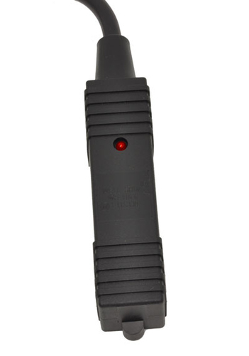 Ergotron SV 3-Outlet Power Strip. Width: 120 mm, Height: 75 mm, Depth: 200 mm