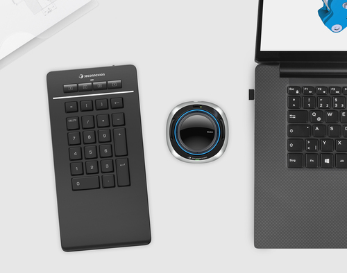 3DCONNEXION NUMPAD PRO PROGRAMMABLE WIRELESS NUMPAD