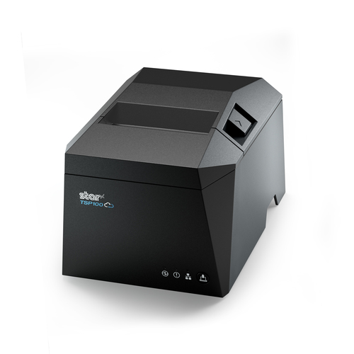 Star Micronics TSP143IV UE GRY E+U Desktop Direct Thermal Printer - Monochrome - Wall Mount - Receipt Print - Ethernet - U