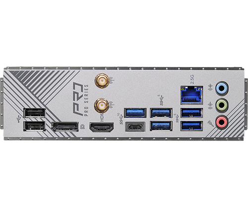 ASRock B760 PRO RS WIFI Gaming-Desktop-Motherboard - Intel B760 Chipsatz - Sockel LGA-1700 - ATX - Core Unterstützter Proz
