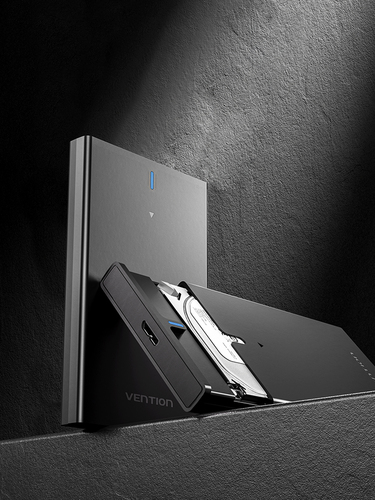 Vention 2.5 Inch SATA Hard Drive Enclosure (USB 3.0 Micro-B) Black. Product type: HDD enclosure. Number of storage drives 