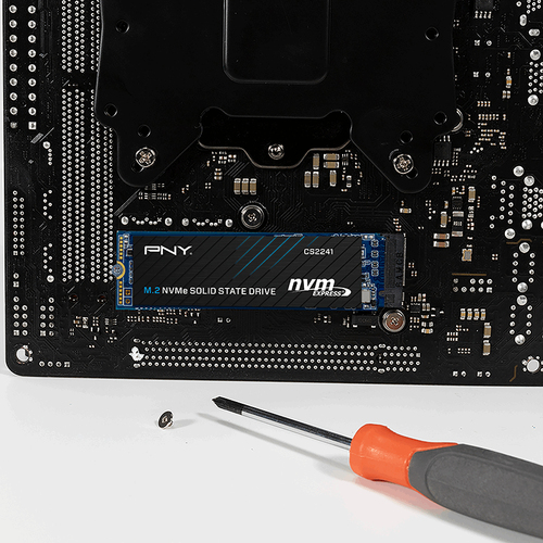 PNY Solid State-Laufwerk - M.2 2280 Intern - 500 GB - PCI Express NVMe (PCI Express NVMe 4.0 x4) - Notebook, Desktop-PC Un