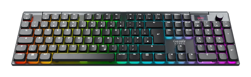 CHERRY XTRFY G8A-25100 Gaming Keypad - Full-size - Wired/Wireless Connectivity - USB Type A Interface - RGB LED - English 