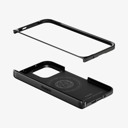 Spigen Slim Armor Pro Case for Google Pixel 11 Pro Fold Smartphone - Black - Wireless Charging Compatible