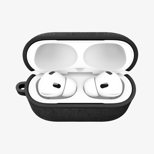 Spigen Urban Fit AirPods Pro 3 Case Matte Black. Product type: Case, Material: Fabric, Polycarbonate (PC), Product colour: