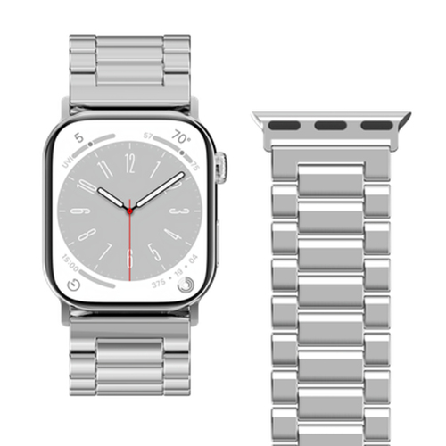 Just in Case PrimeSteel Strap Apple Watch 40/41/42mm Silver. Watch part/accessory type: Watch strap, Brand compatibility: 