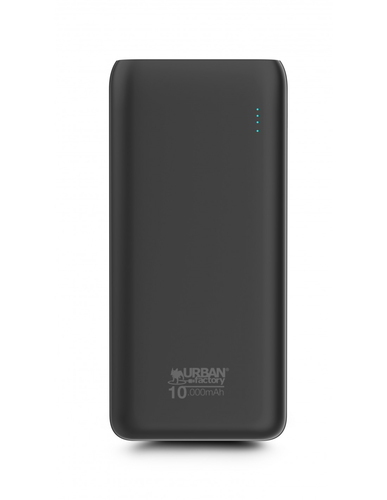 Urban Factory JUICEE Max Power Bank - Black - For Smartphone, Tablet PC, Notebook, Electronic Device, USB Type A Device, U
