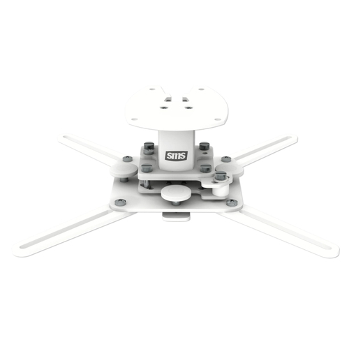SMS Precision Ceiling Mount for Projector - White - 20 kg Load Capacity - Aluminium