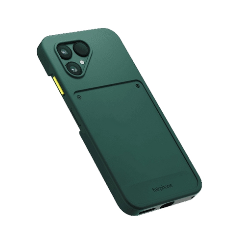 Fairphone Case for Fairphone 6 Smartphone - Forest Green - Impact Resistant - Plastic - 16 cm (6.3") Maximum Screen Size S
