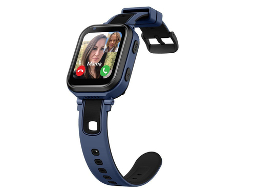 Carneo Smart Watch - 47 mm Case Height - 16 mm Case Thickness - 41 mm Case Width - Children - Blue, Black Body Color - Wir