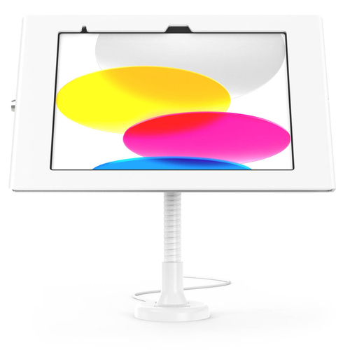 Compulocks Apex Mounting Enclosure for iPad (10th Generation), iPad (11th Generation), Tablet - White - Metal