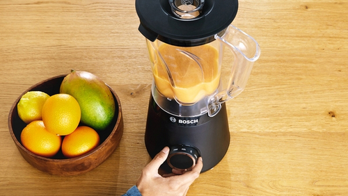 Frullatore da tavolo Bosch VitaPower MMB6141B - Plastica ABS - 1200 W - 2 Impostazione/i velocità - 1,50 L - 230 V ca - Nero