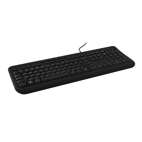 WIRED KEYBOARD 600 EN-UK LAYOUT QWERTY BLACK UK LAYOUT