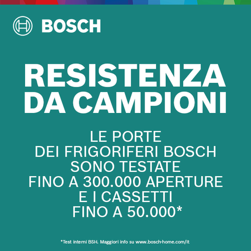 Congelatore/Freezer Bosch KGN497WDF 440 L - Installazione libera - Bianco - Digital Inverter Compressor - Allarme porta - 