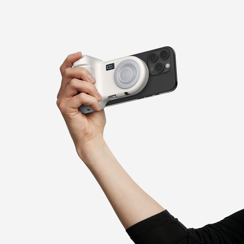 Belkin Stage PowerGrip. Mobile device type: Mobile phone/Smartphone, Type: Active holder, Proper use: Hand, Product colour