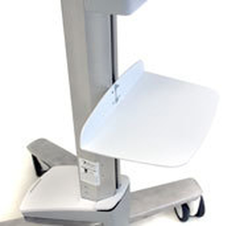Ergotron Utility Shelf for StyleView 40/41/42 Carts. Maximum weight capacity: 4.5 kg, Product colour: White