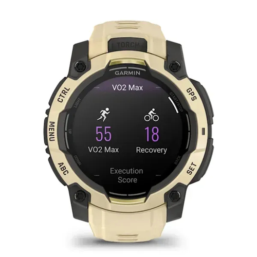 Garmin Instinct 3 AMOLED. Display diagonal: 3.05 cm (1.2"), Display technology: AMOLED, Display resolution: 390 x 390 pixe