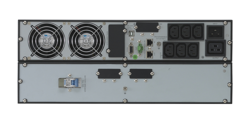 ONLINE USV-Systeme X3000RBP. Formfaktor: Rackmount, Rack-Kapazität: 2U, Produktfarbe: Schwarz. Batteriekapazität: 9 Ah. Br