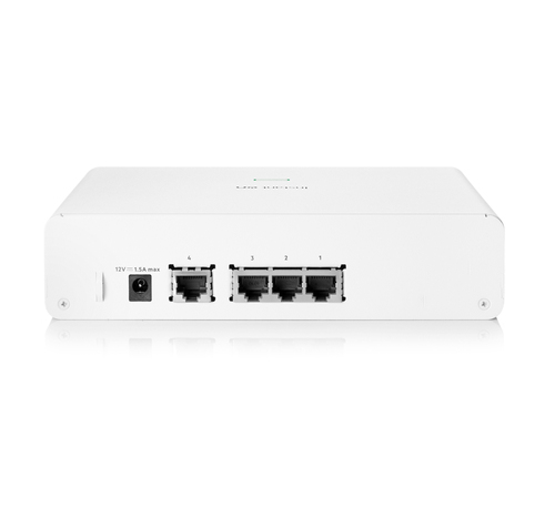 HPE Networking Instant On Secure SG1004. Product colour: White, Mounting type: Desktop/Wall mounting. Processor frequency:
