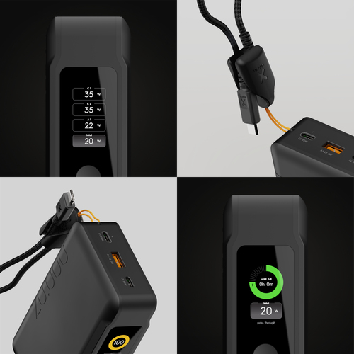 Xtorm XNG201W35. Battery capacity: 20000 mAh, Battery technology: Lithium Polymer (LiPo). Fast charging technology: Power 